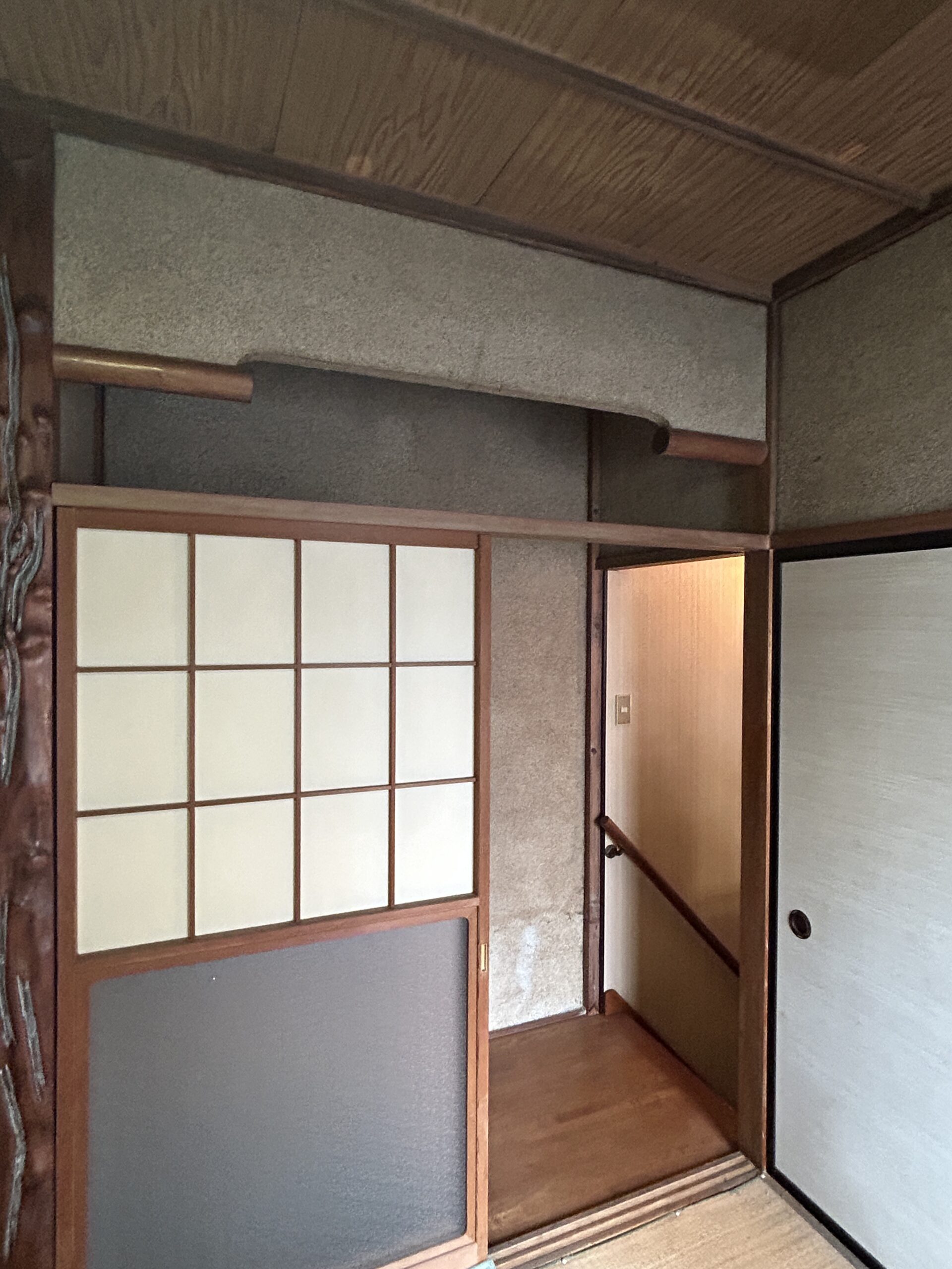 施工前の室内（上の紹介写真とは撮影位置が異なります）